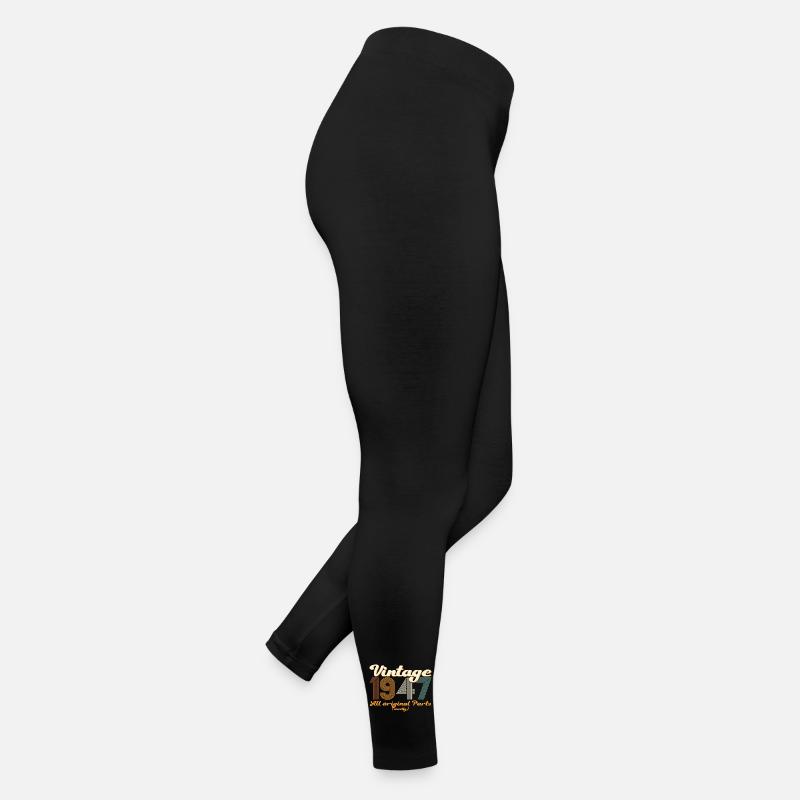 Cadeau original vintage 1947 75e anniversaire Legging en jersey Femme