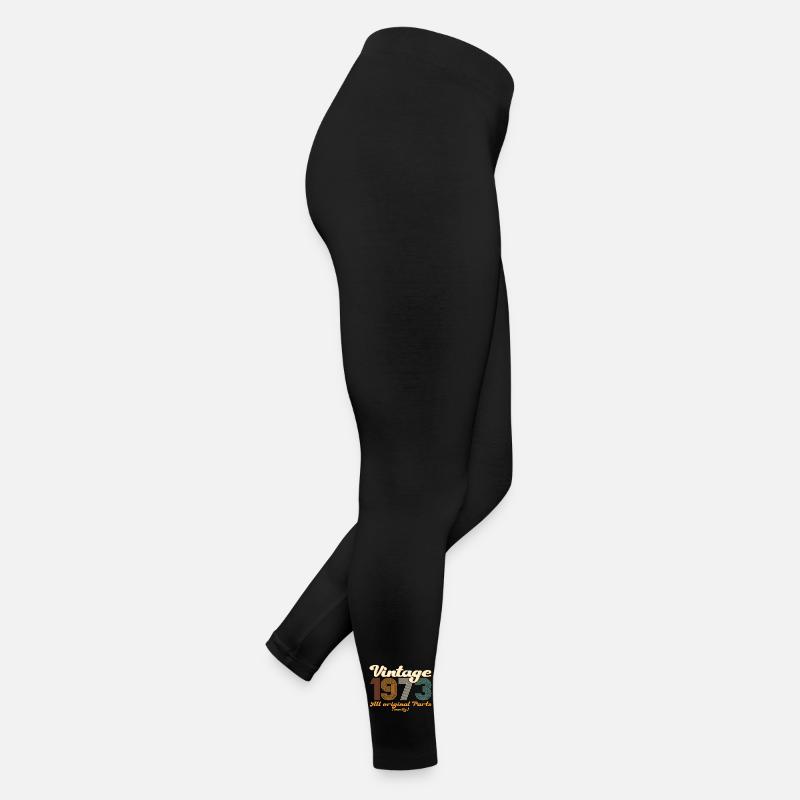 Original vintage 1973 49th birthday gift Women’s Jersey Leggings
