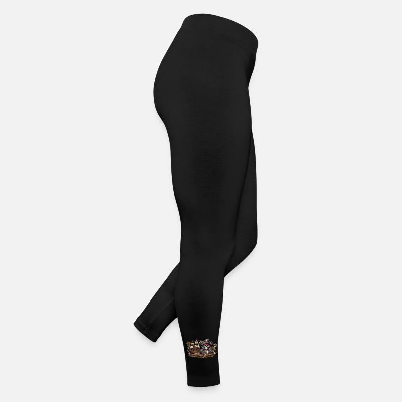 Sailing Ship Pirate Captain Adventure Costume Design Women’s Jersey Leggings