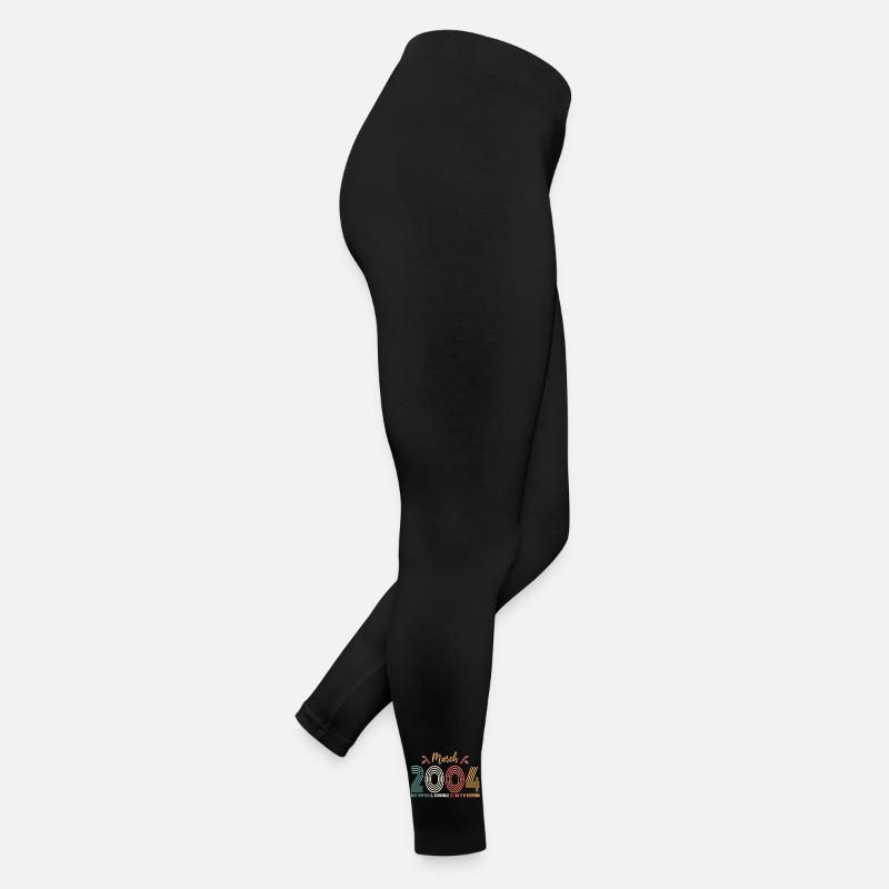 Mars 2004 anniversaire Mars 2004 rétro Legging en jersey Femme