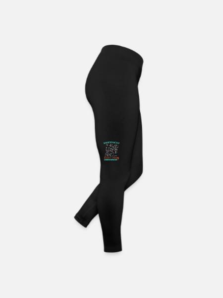 Physics Math Formula Joke - Women’s Jersey Leggings - black - Right