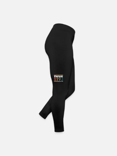 Vintage 1993 Original Parts Birthday Gift - Women’s Jersey Leggings - black - Right