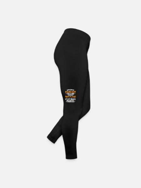 Pas Parfait Je Suis Prof De Judo Cadeau Entraineur - Legging en jersey Femme - noir - Droite