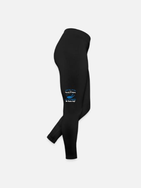 La Plongée Me Donne Soif Mer Cadeau Plongeur Apnée - Legging en jersey Femme - noir - Droite