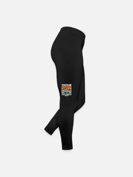 Vintage 1972 Edition Originale - Legging en jersey Femme - noir - Droite