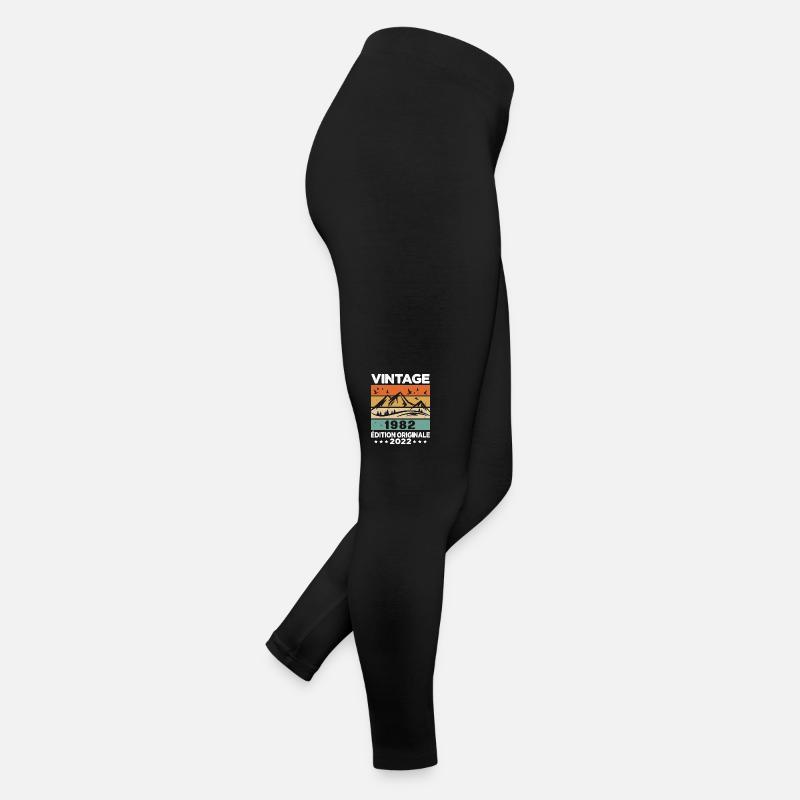 Vintage 1982 Edition Originale Cadeau Legging en jersey Femme