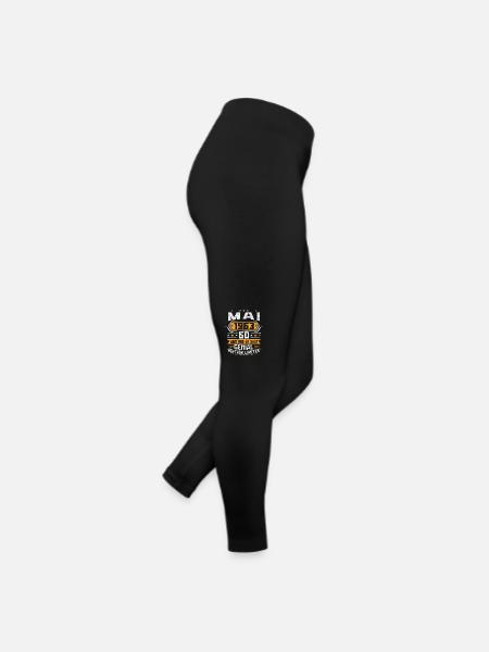 Rétro Cadeau D'anniversaire 60 Ans Mai 1963 - Legging en jersey Femme - noir - Droite