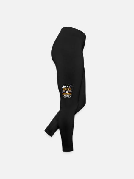 Rétro Cadeau D'anniversaire 20 Ans Juillet 2003 - Legging en jersey Femme - noir - Droite