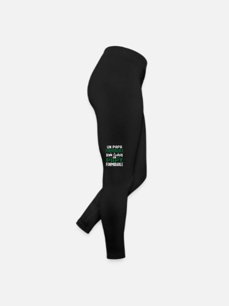 Un papa formidable donne Papy Cadeau formidable - Legging en jersey Femme - noir - Droite