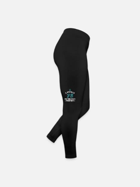 Il M'a Fallu 75 Ans Pour Etre Si Parfait - Legging en jersey Femme - noir - Droite