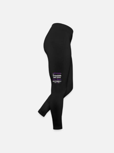 Grand-Mère - Une Mamie Exceptionnelle - Legging en jersey Femme - noir - Droite
