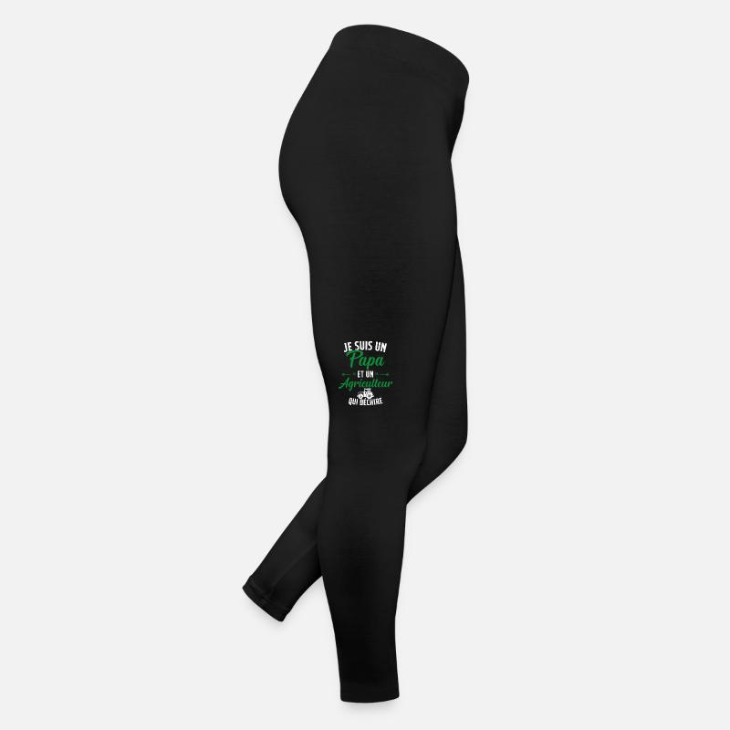 Papa et agriculteur qui déchire Legging en jersey Femme