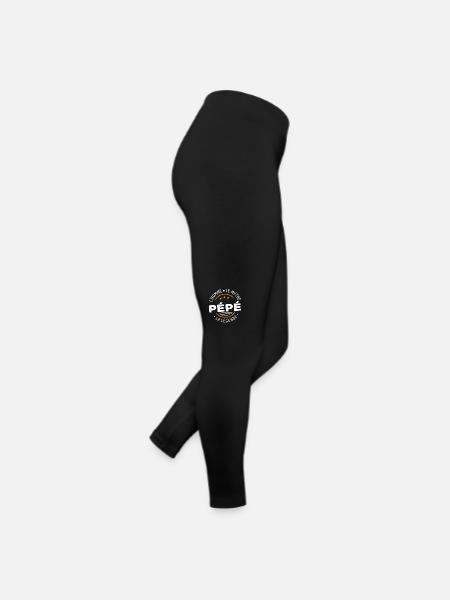Grand-Père Pépé l'Homme le Mythe la Légende - Legging en jersey Femme - noir - Droite