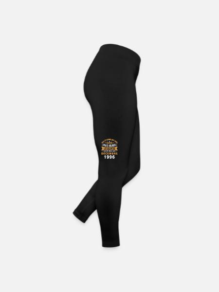 Les légendes sont nées en Décembre 1996 Cadeau - Legging en jersey Femme - noir - Droite