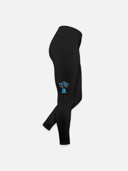 palavas les flots bateau herault cadeau - Legging en jersey Femme - noir - Droite