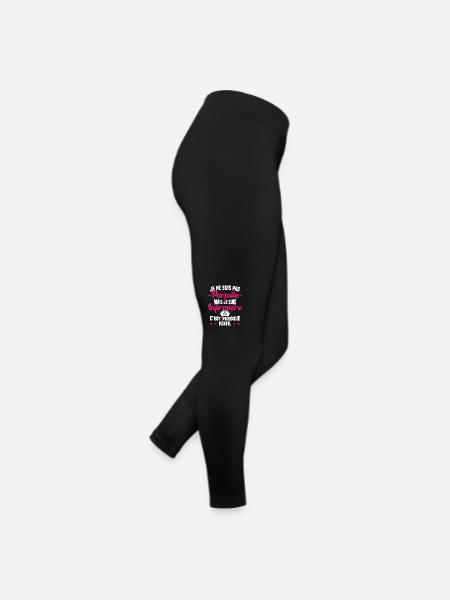 Pas parfaite mais je suis Infirmière Cadeau - Legging en jersey Femme - noir - Droite