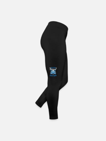 les meilleurs deviennent routiers - Legging en jersey Femme - noir - Droite