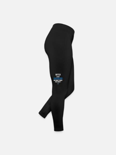 Papa et promoteur Rien ne me fait plus peur - Legging en jersey Femme - noir - Droite