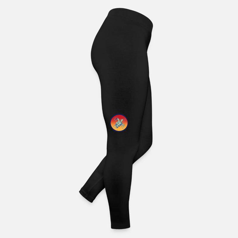 Turtle_Harmony - Legging en jersey Femme - noir