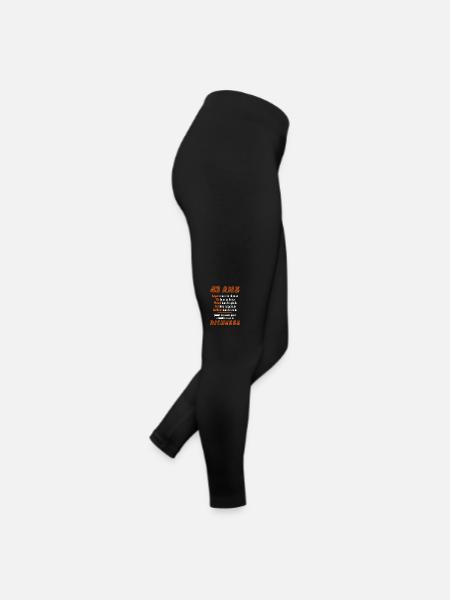 43 Ans Anniversaire Drôle Idée Cadeau - Legging en jersey Femme - noir - Droite