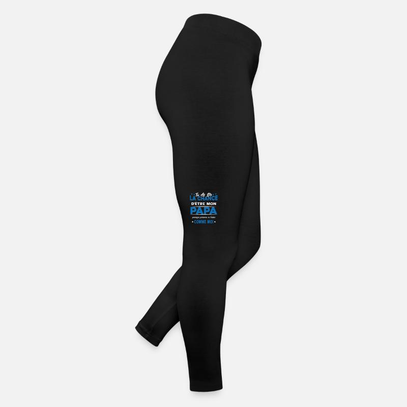 Tu as de la chance d'être mon papa cadeau Legging en jersey Femme