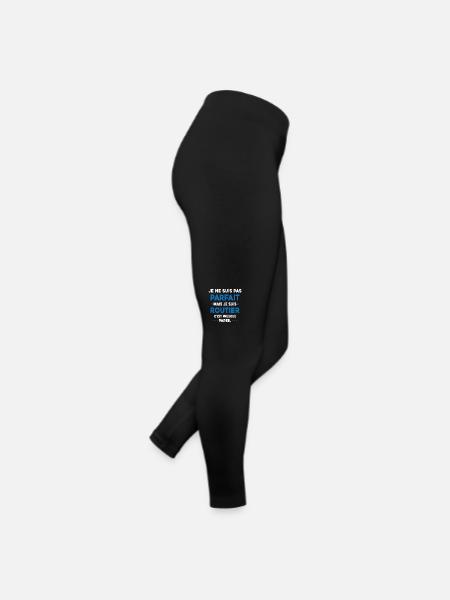 Pas parfait mais je suis Routier Cadeau Camionneur - Legging en jersey Femme - noir - Droite