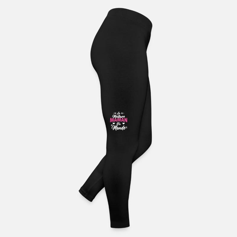 la Meilleure Maman du Monde Cadeau Mère Legging en jersey Femme