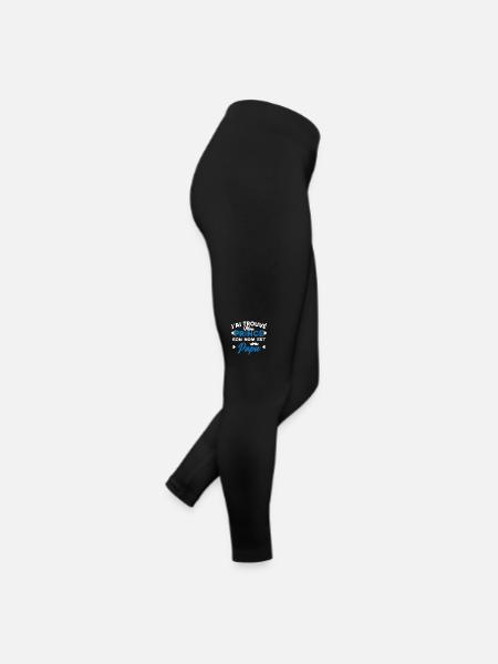 J'ai trouvé mon prince c'est papa - Legging en jersey Femme - noir - Droite