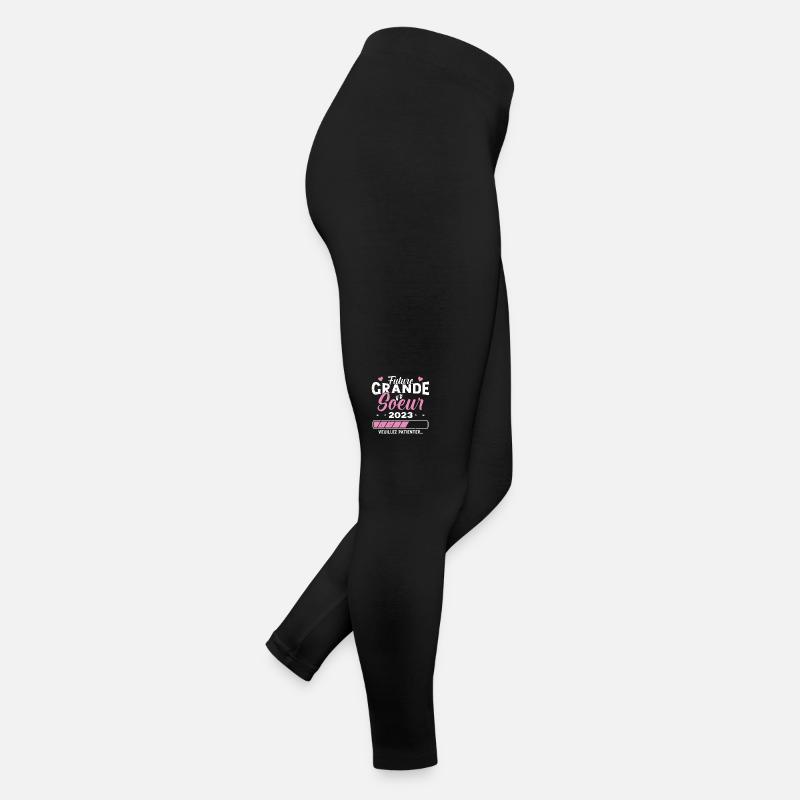 Future Grande Soeur 2023 Cadeau Annonce Grossesse Legging en jersey Femme