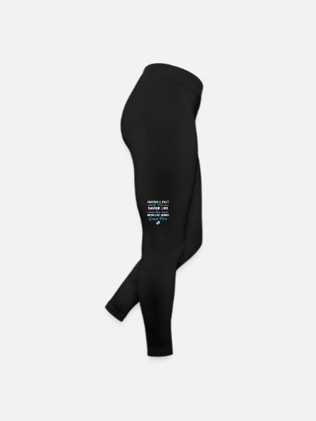 Je Vais Être Grand Frère Futur Grand Frère Enfant - Legging en jersey Femme - noir - Droite