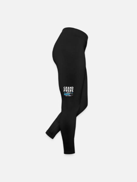 Annonce Grossesse Surprise Futur Grand Frère 2023 - Legging en jersey Femme - noir - Droite