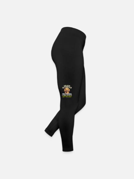 Golden Retriever Professional Human Trainer - Women’s Jersey Leggings - black - Right