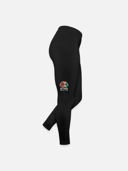 October 2001 Birthday Gift 2001 October - Women’s Jersey Leggings - black - Right