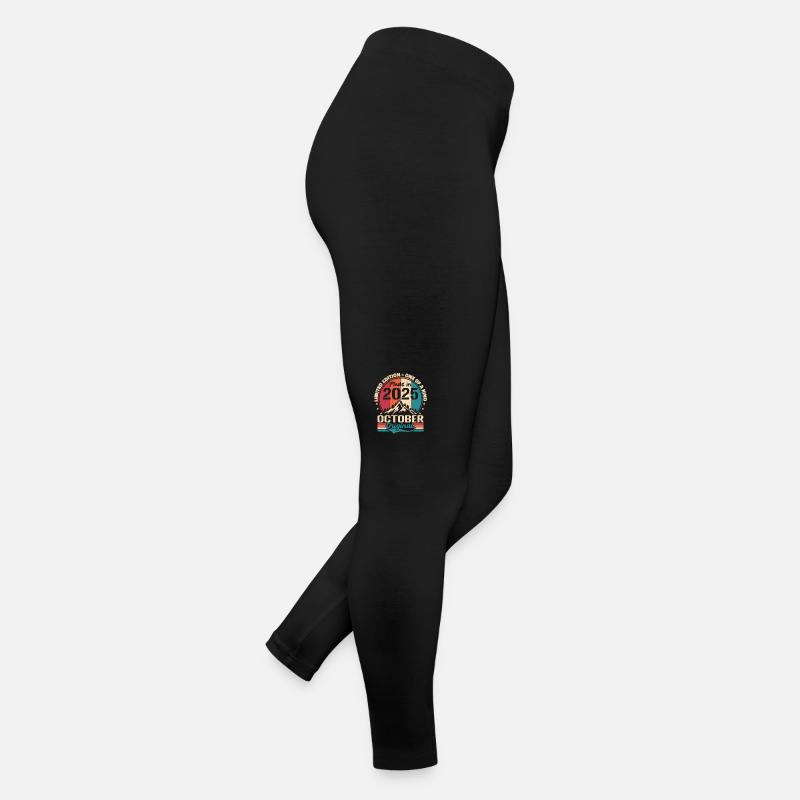 Oktober 2025 Geburtstagsgeschenk 2025 Oktober Frauen Jersey Leggings
