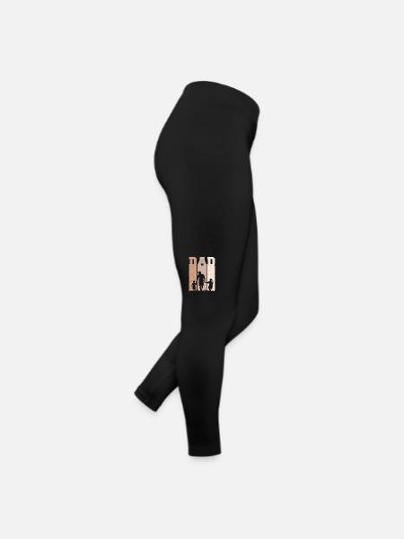 Papa Exceptionnel - Legging en jersey Femme - noir - Droite