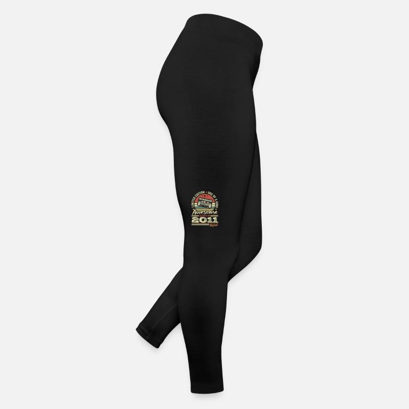 Vintage 2011 Original Retro Birthday Gift Women’s Jersey Leggings