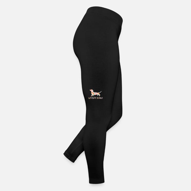 Weenie Mama teckel Floral Legging en jersey Femme