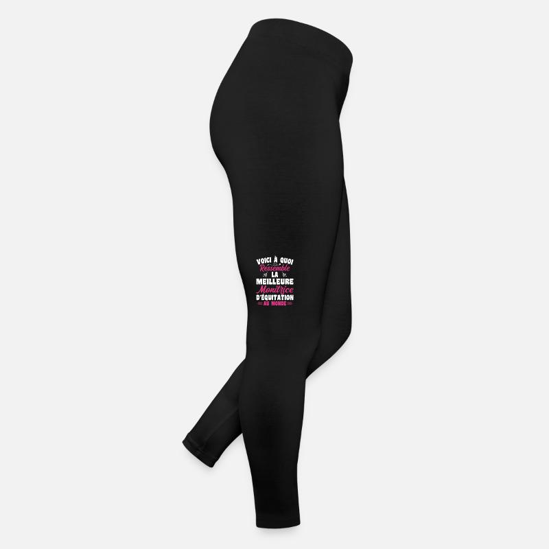 The best riding instructor in the world Women’s Jersey Leggings