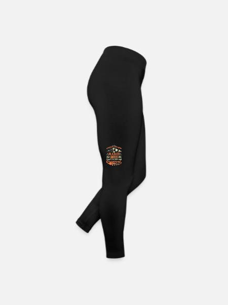 Cadeau D'anniversaire Nées En Mars 1933 Vintage - Legging en jersey Femme - noir - Droite