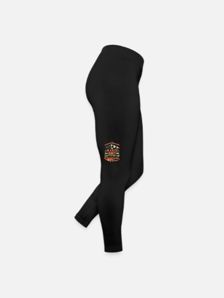 Birthday Gift Born In March 2007 Vintage - Women’s Jersey Leggings - black - Right