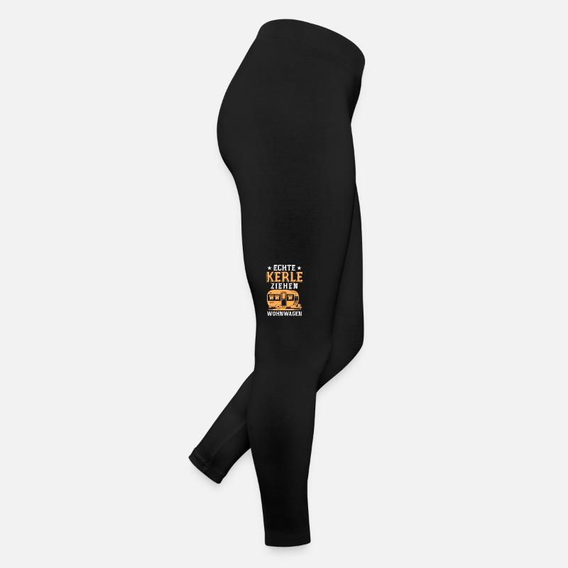 De vrais gars tirent la caravane Legging en jersey Femme