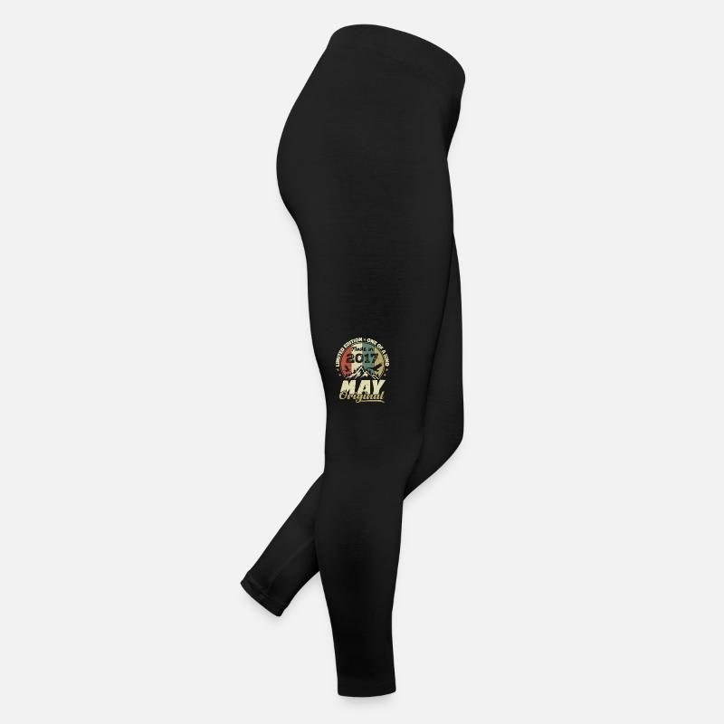 Cadeau Anniversaire Millésime Fabriqué en Mai 2017 Legging en jersey Femme
