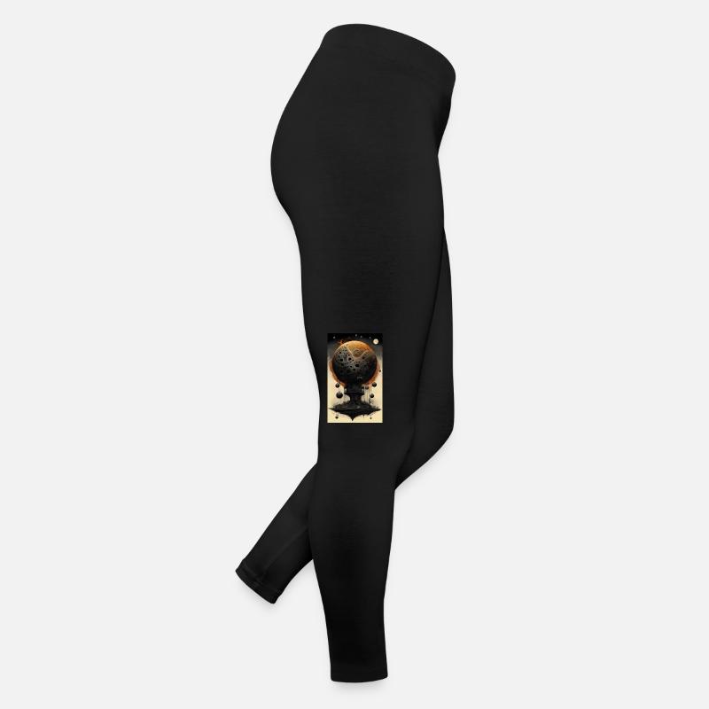 Düstere Kugelstruktur Frauen Jersey Leggings