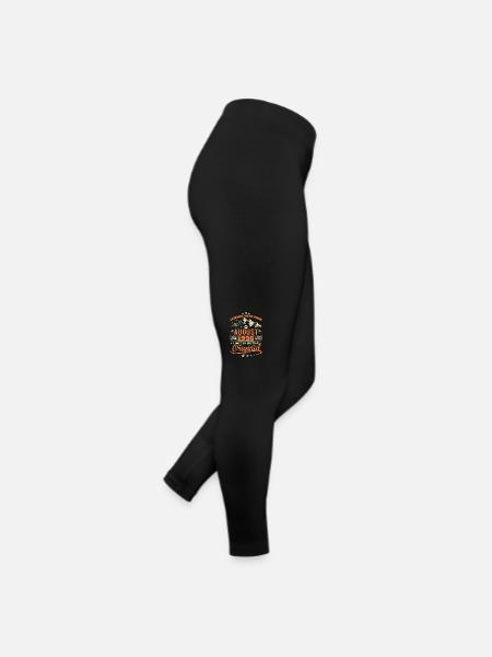 August 1996 Geburtstag August 1996 Vintage Geschenk - Frauen Jersey Leggings - Schwarz - Rechts