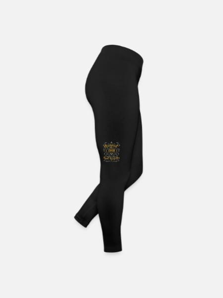 Août 1958 Août Cadeau Anniversaire 1958 Août 1958 - Legging en jersey Femme - noir - Droite