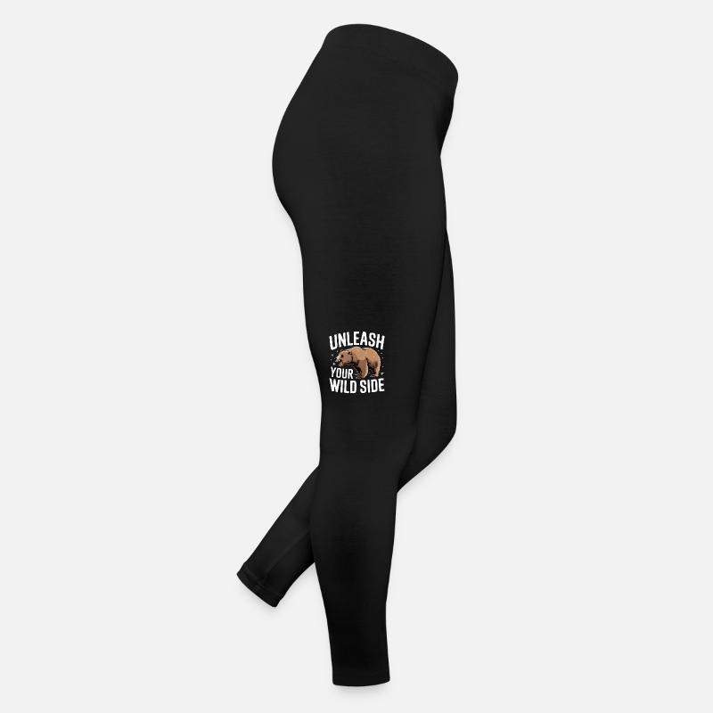Bear Grizzly Bear Brown Bear Bear Women’s Jersey Leggings