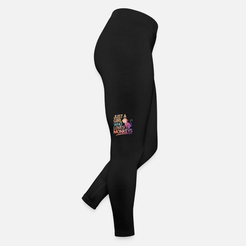 Monkey Monkey Animal Gorilla Chimpanzee Women’s Jersey Leggings