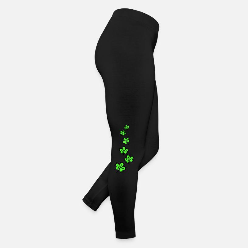 Feuille d’érable Feuilles d’automne Legging en jersey Femme