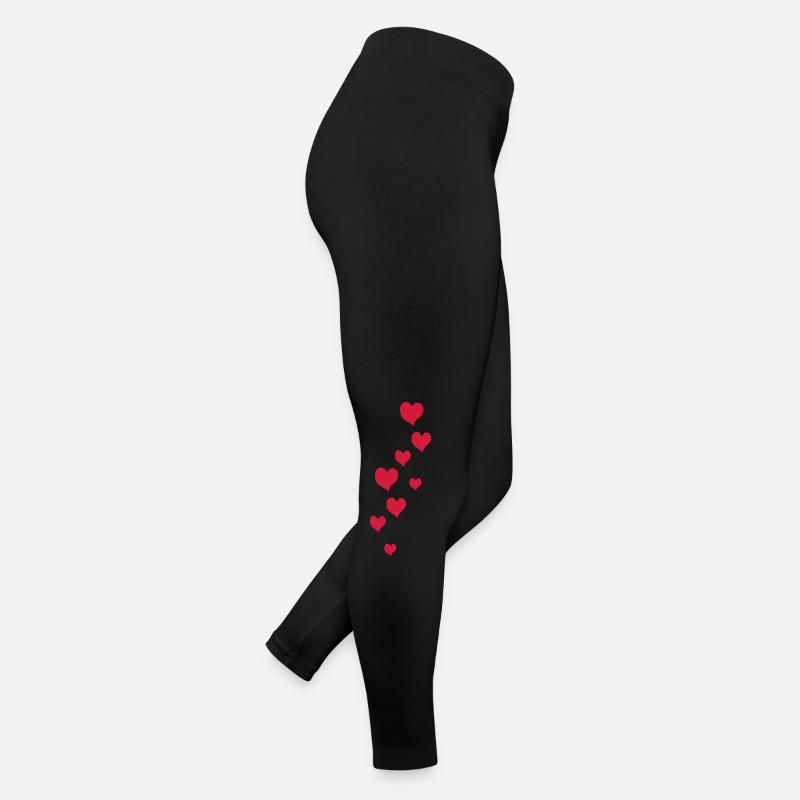 herzen flug Frauen Jersey Leggings