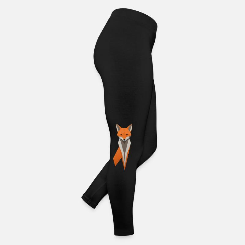 Conception géométrique du renard Legging en jersey Femme